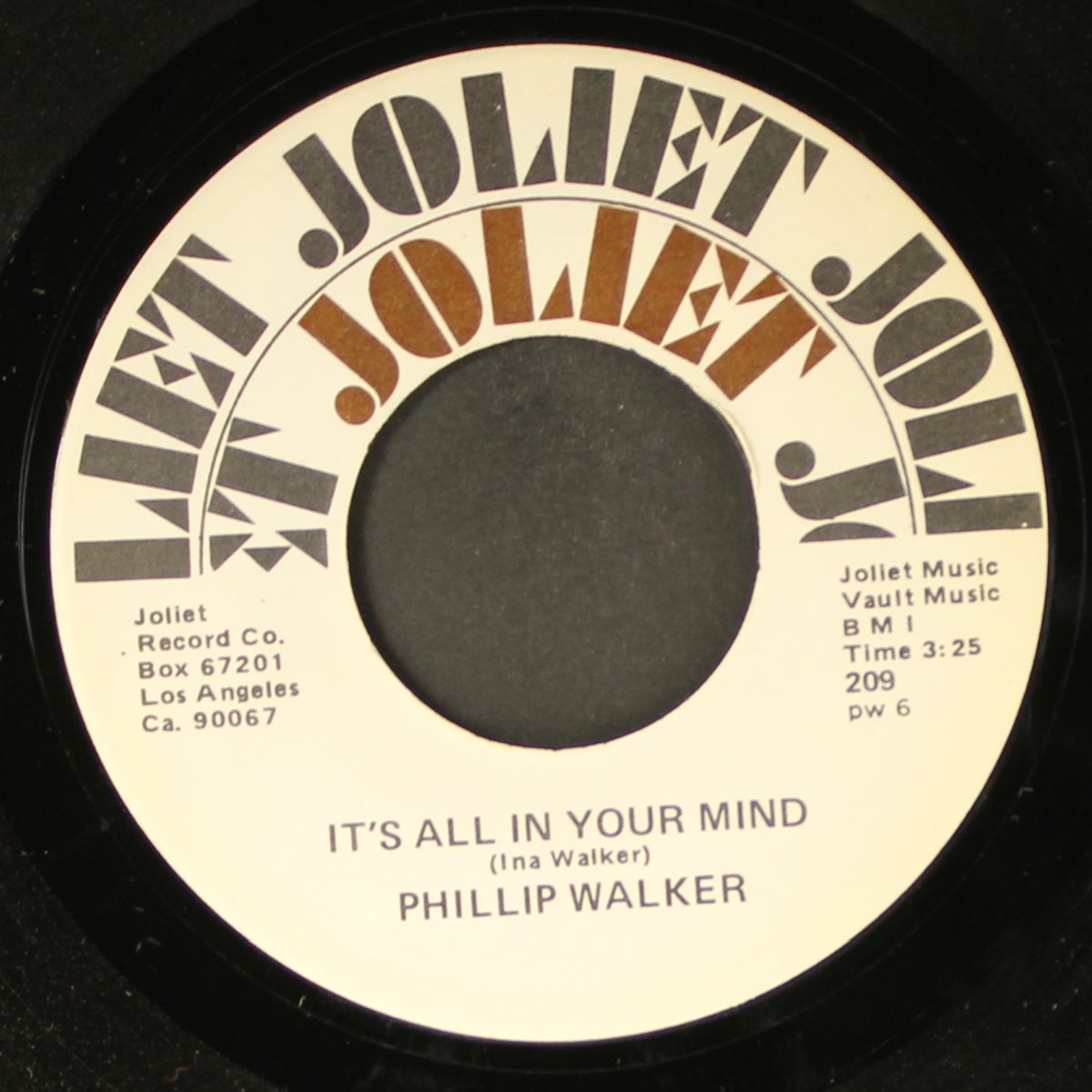 it's all in your mind / the bottom of the top by PHILLIP WALKER