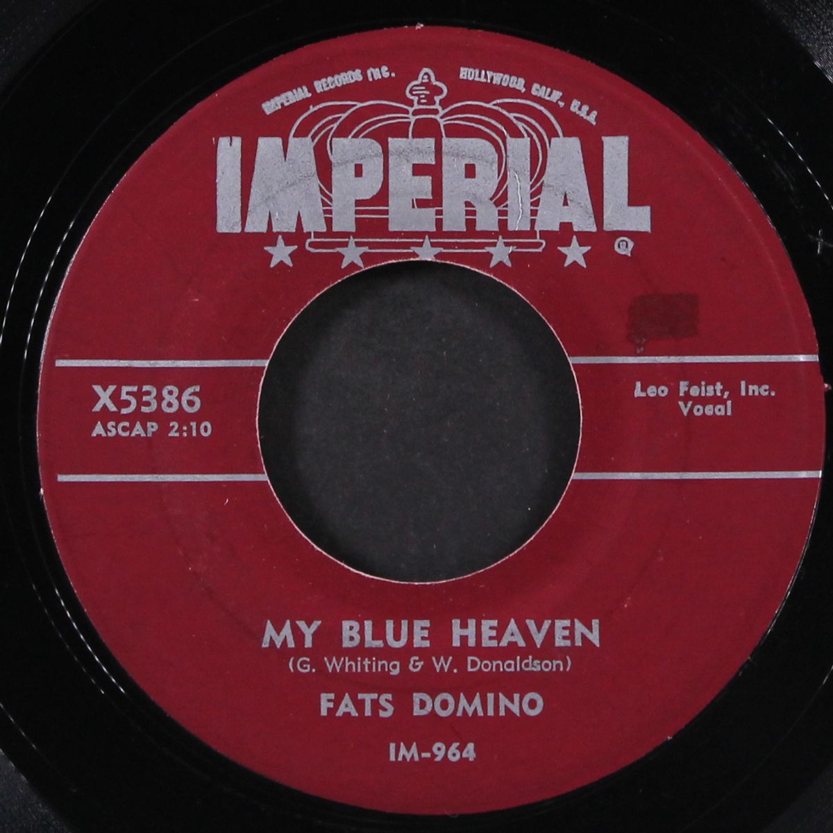 my blue heaven / i'm in love again by FATS DOMINO