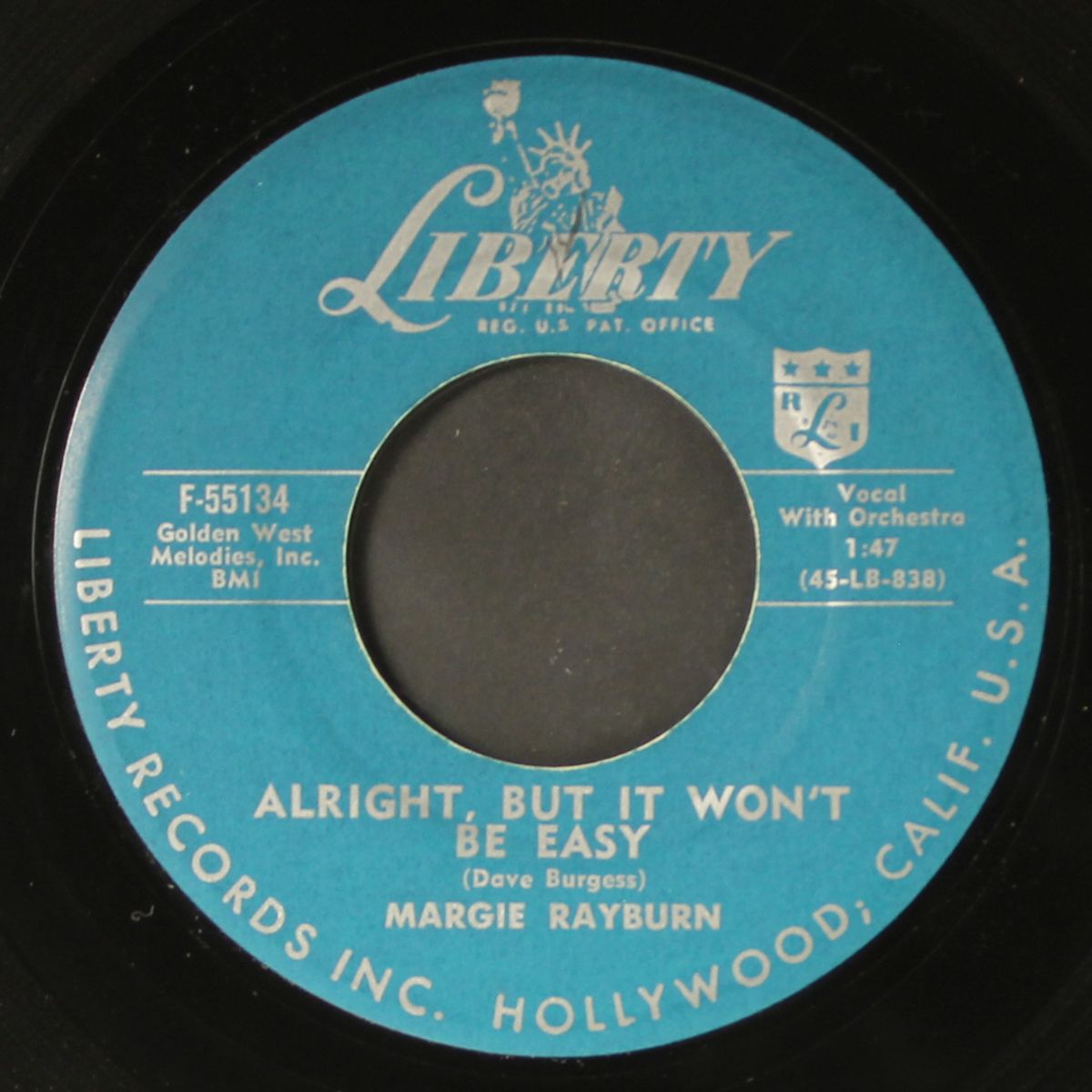 alright, but it won't be easy / i would by MARGIE RAYBURN