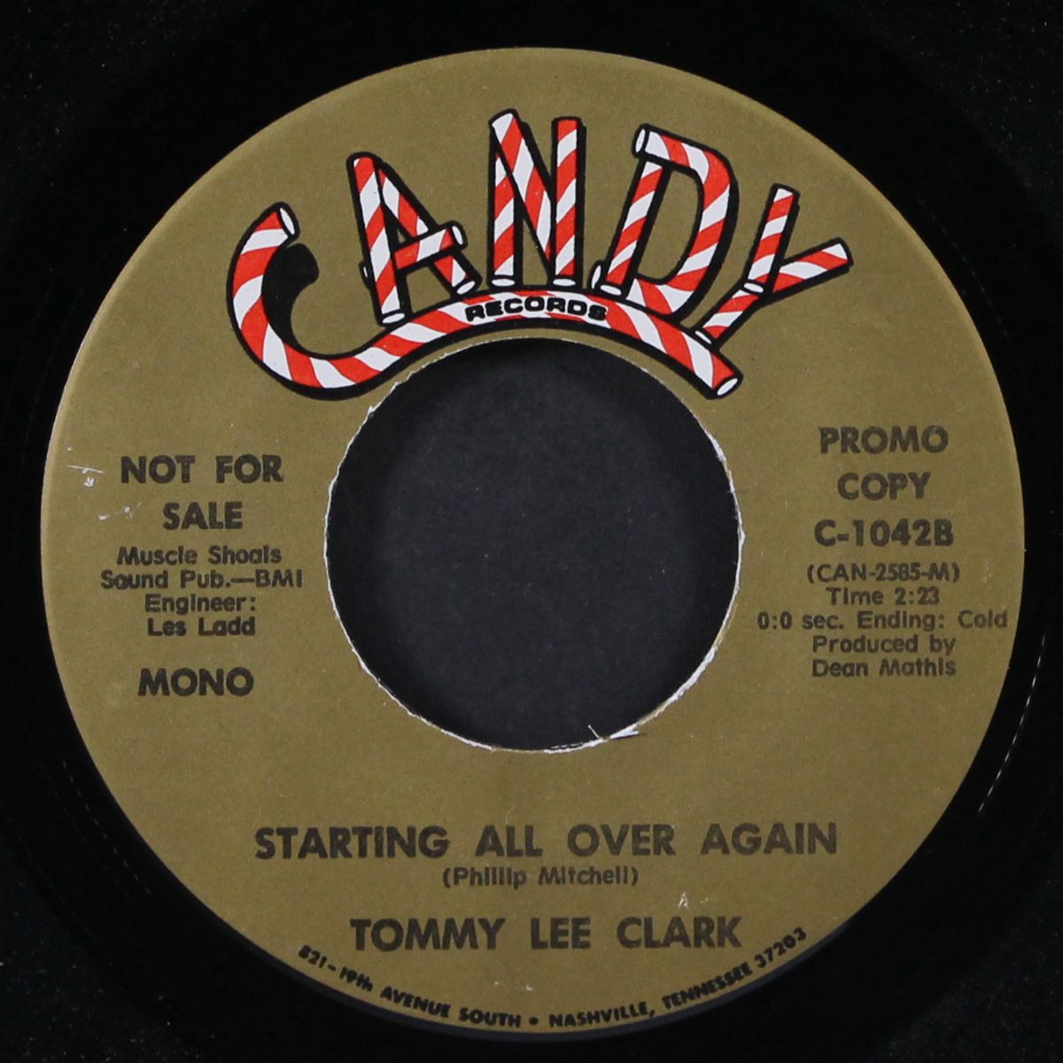 starting all over again / mono by TOMMY LEE CLARK