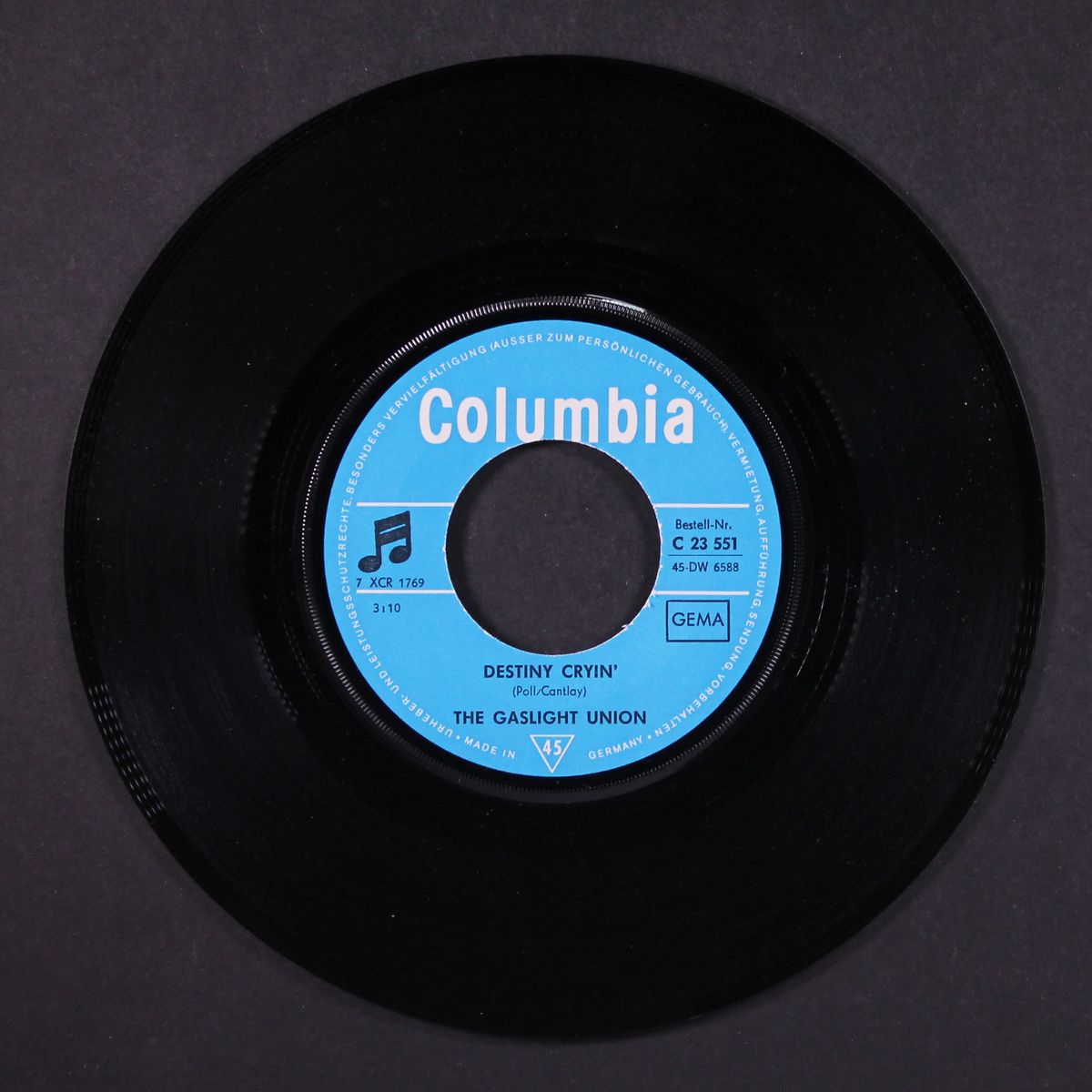 destiny cryin' / every now and then by GASLIGHT UNION