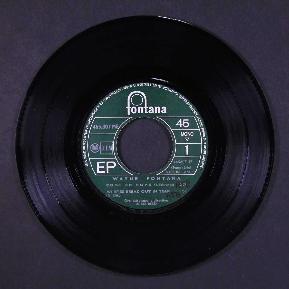 come on home +3 by WAYNE FONTANA