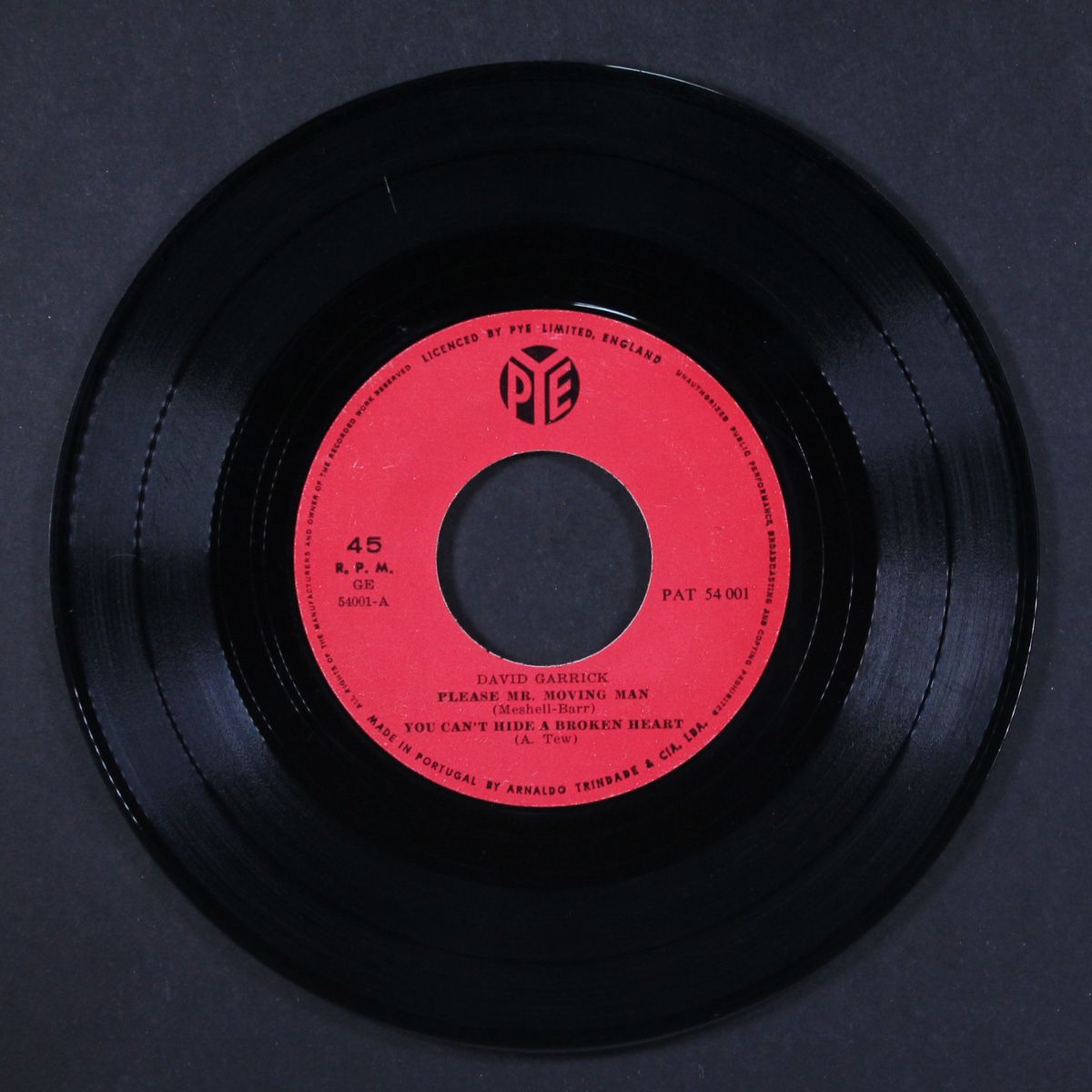 please mr. moving man +3 by DAVID GARRICK