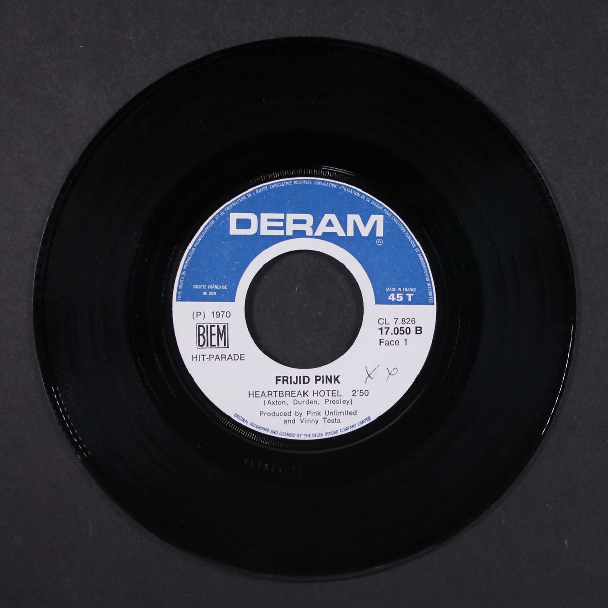 heartbreak hotel / bye bye blues by FRIJID PINK