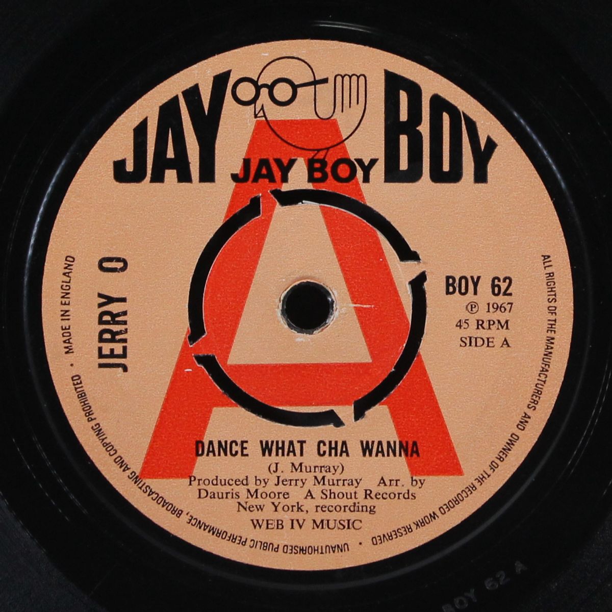 dance what cha wanna / afro twist time by JERRY O