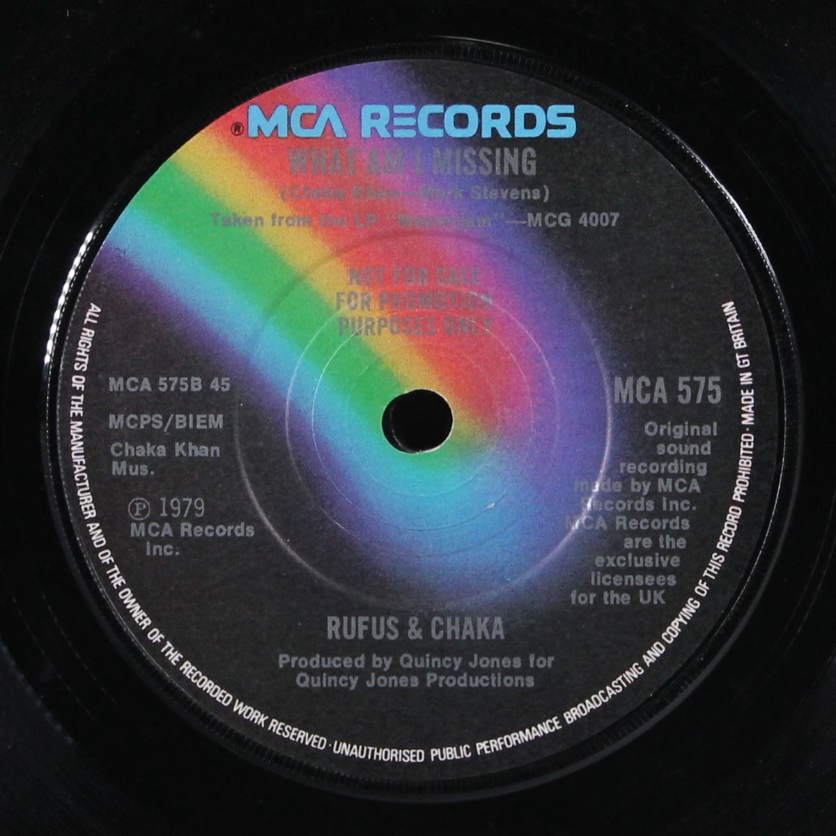 any love / what am i missing by RUFUS & CHAKA