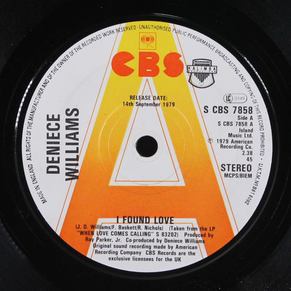 i found love / are you thinking by DENIECE WILLIAMS