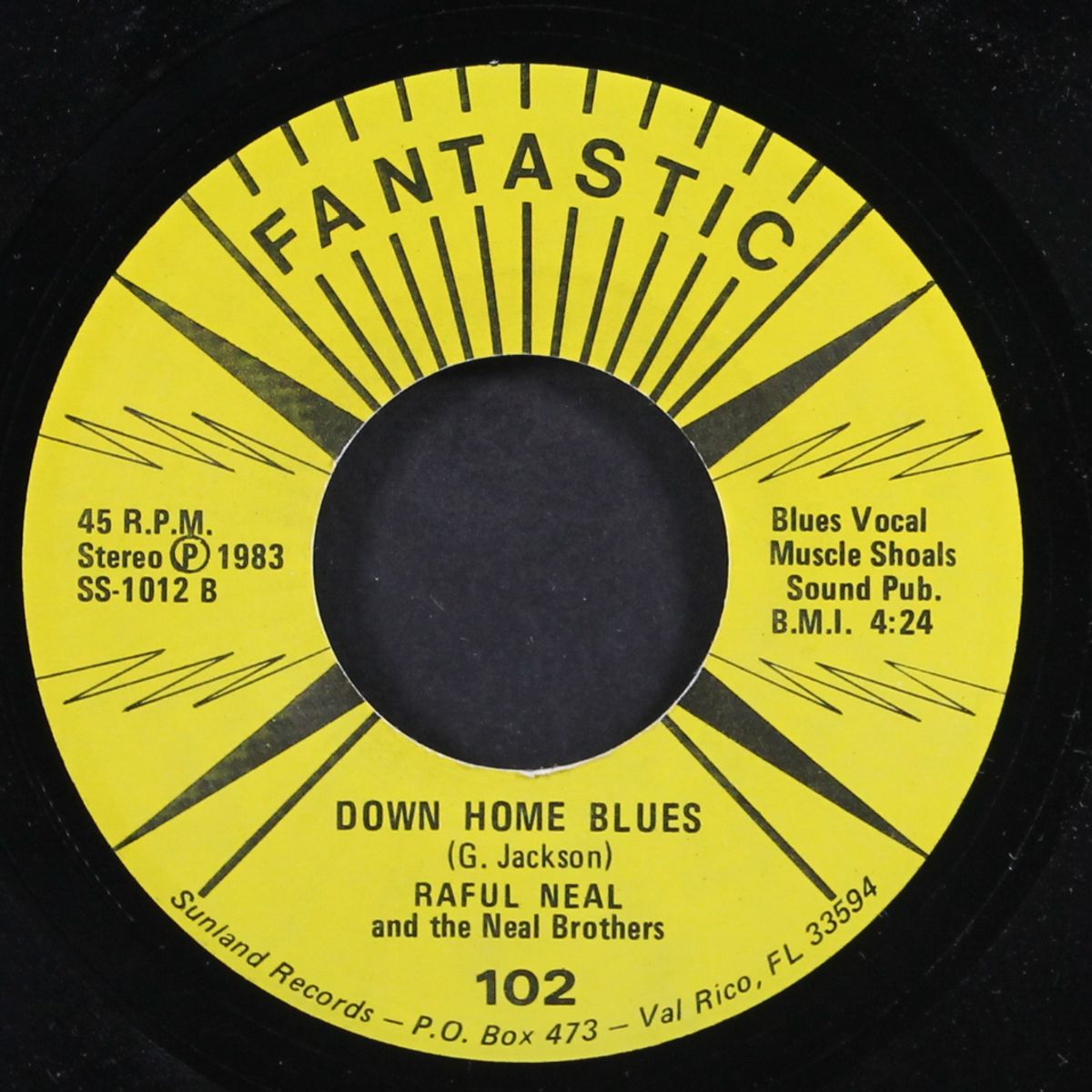 hard times / down home blues by RAFUL NEAL