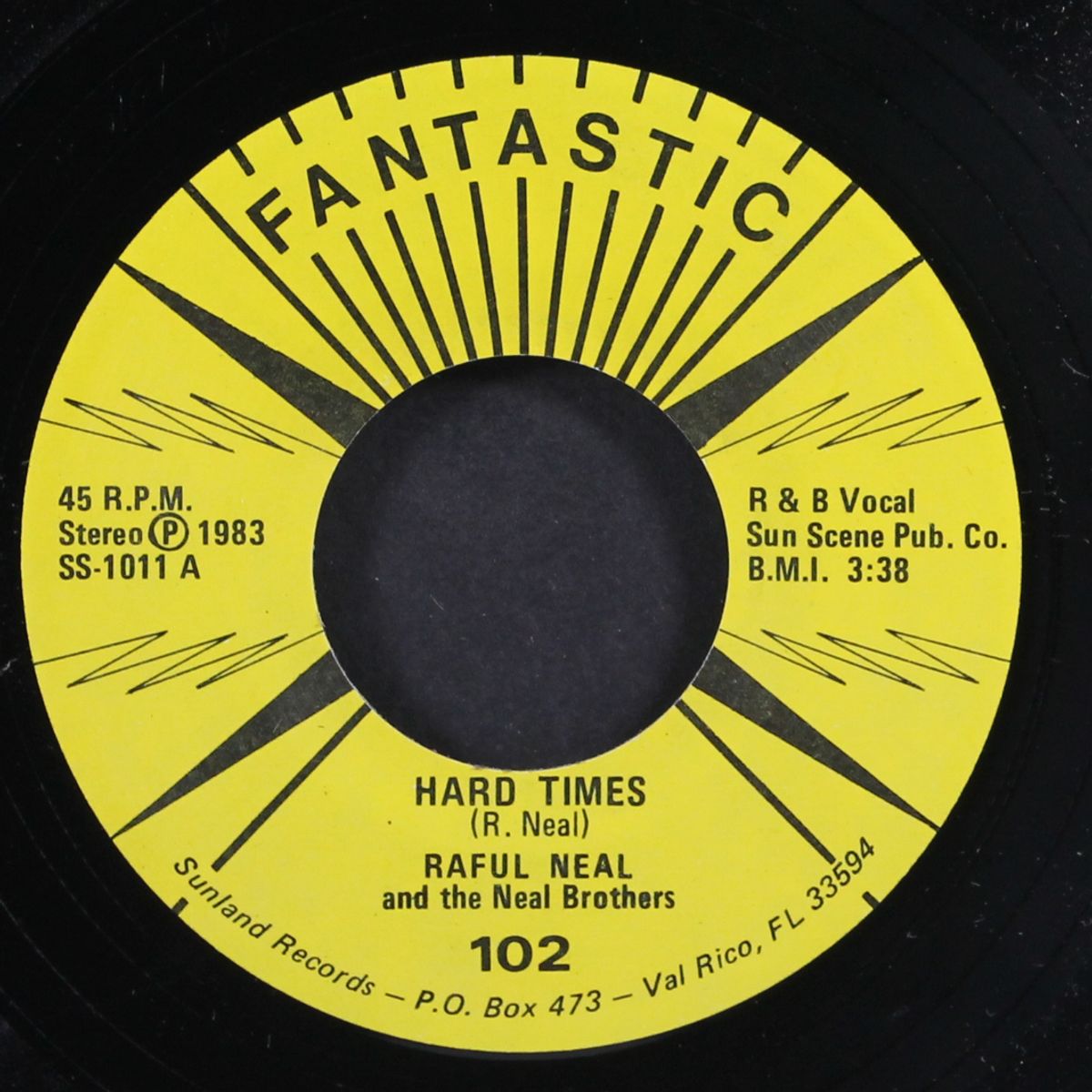 hard times / down home blues by RAFUL NEAL