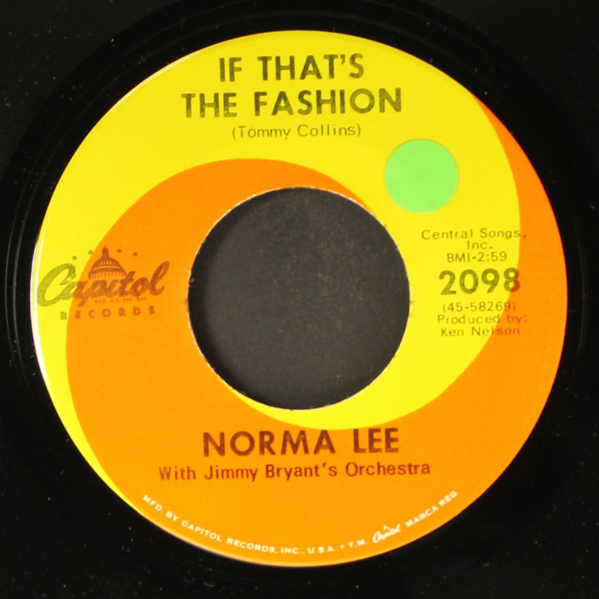 my kinda lovin' / if that's the fashion by NORMA LEE