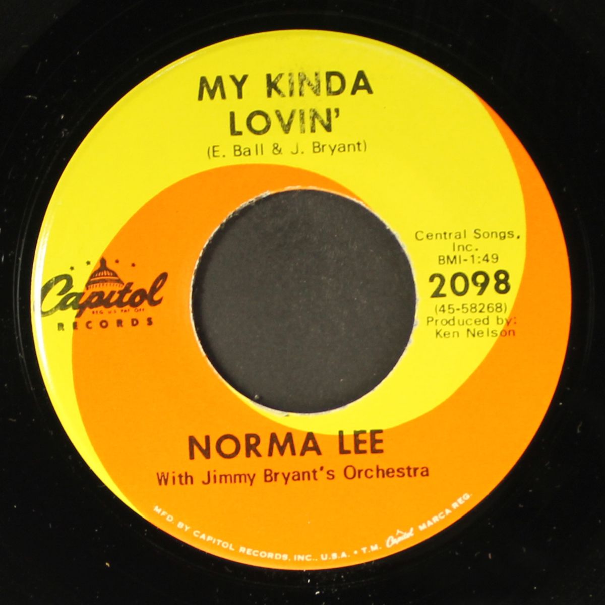 my kinda lovin' / if that's the fashion by NORMA LEE