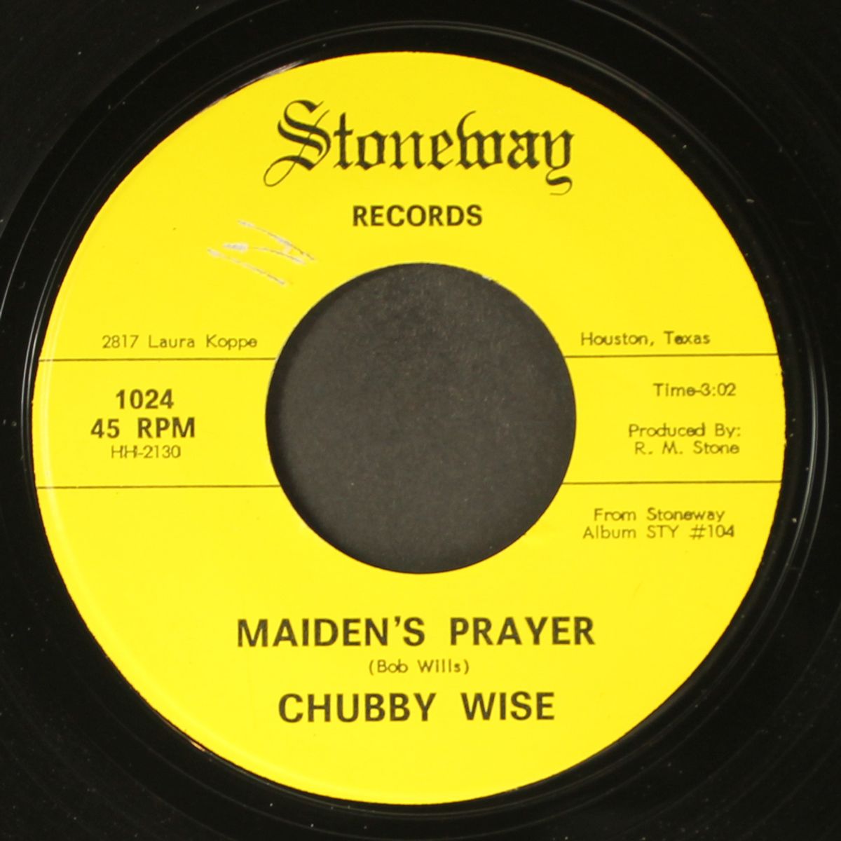 maiden's prayer / chubby's hornpipe by CHUBBY WISE