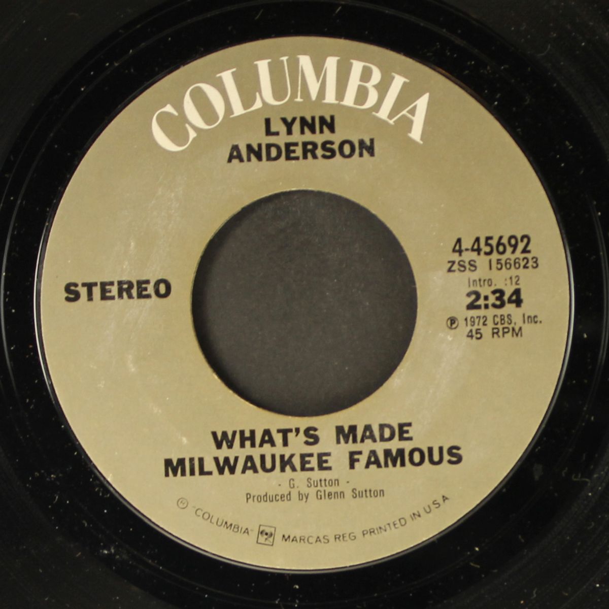 what's made milwaukee famous / fool me by LYNN ANDERSON