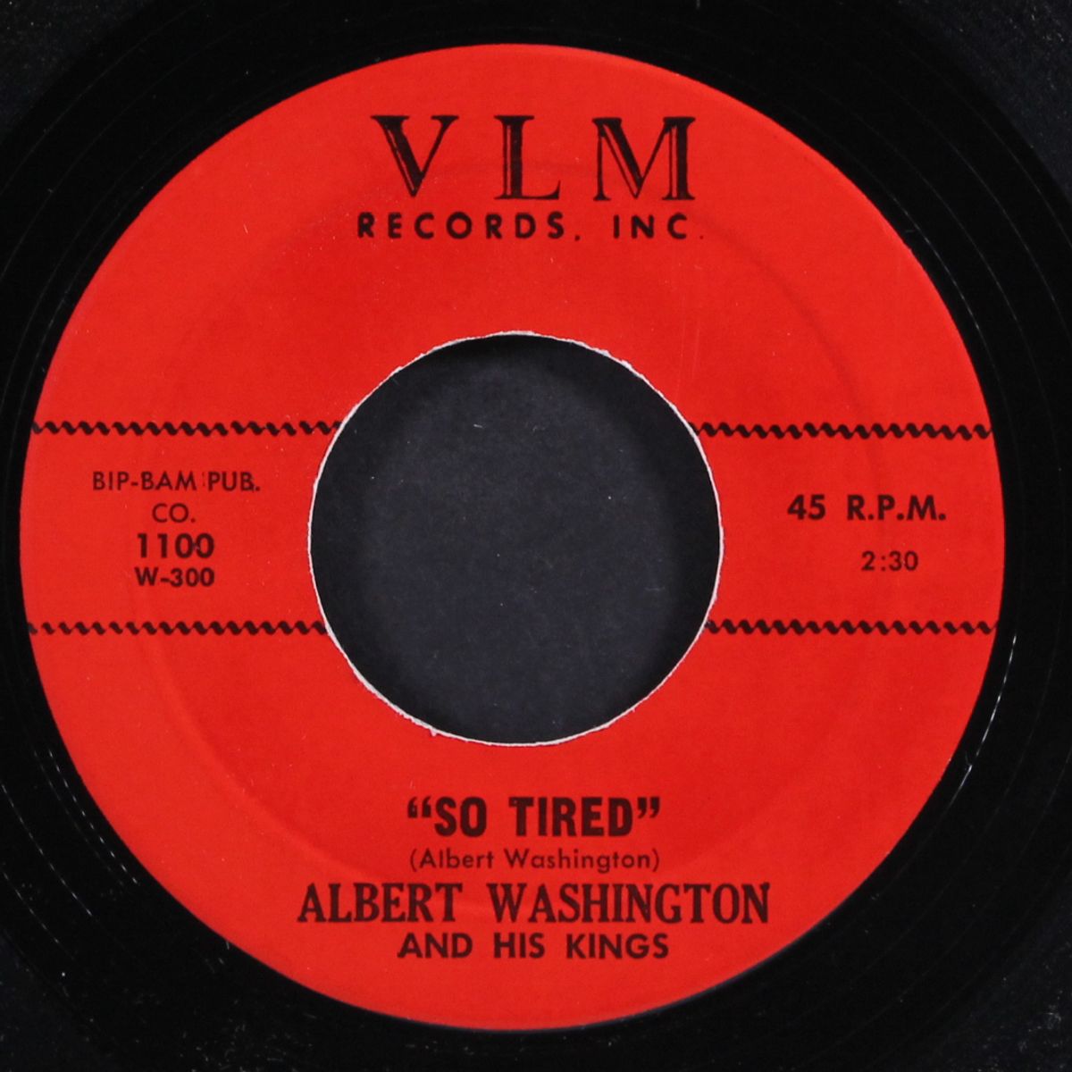 i haven't got a friend / so tired by ALBERT WASHINGTON