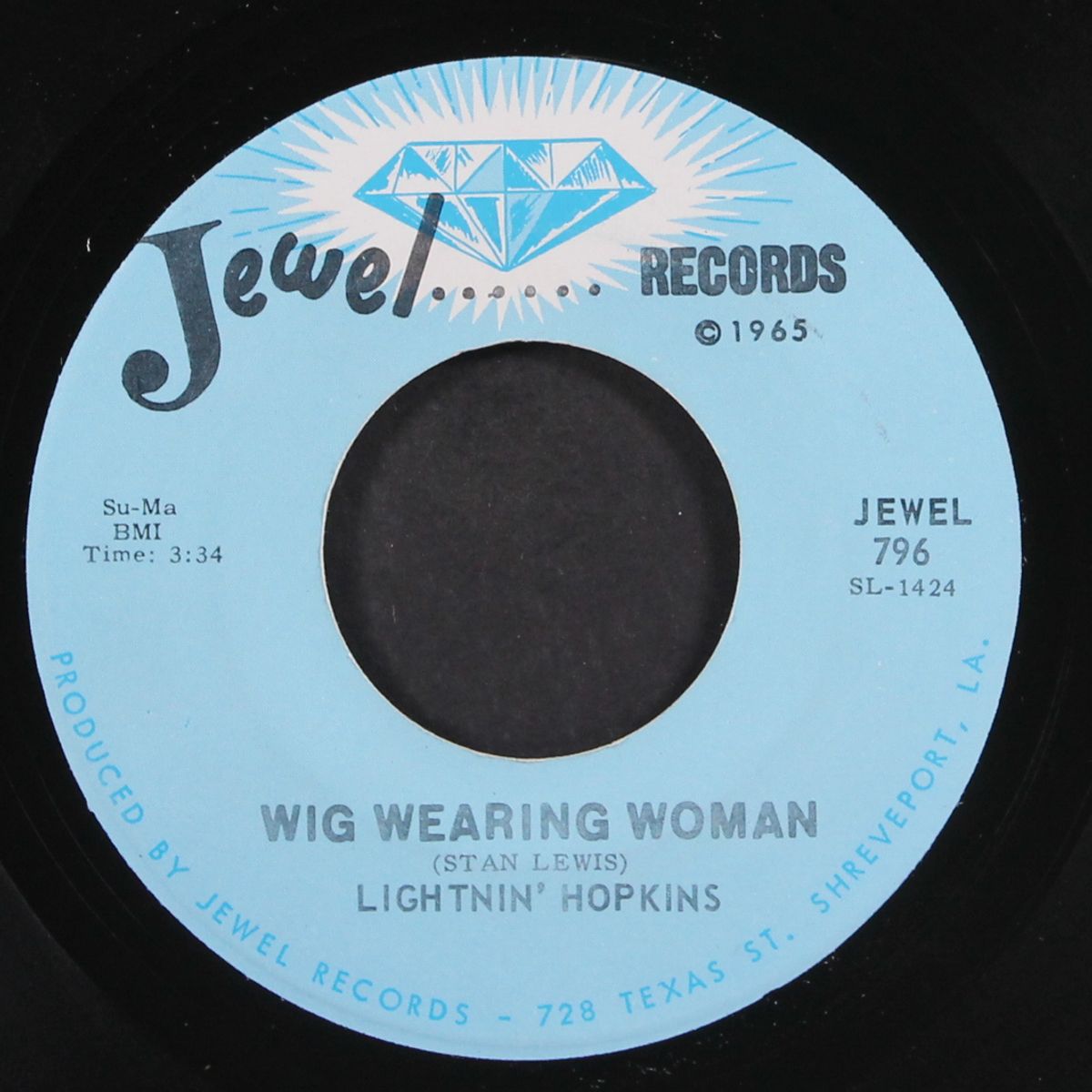 wig wearing woman / move on out, part 2 by LIGHTNIN' HOPKINS