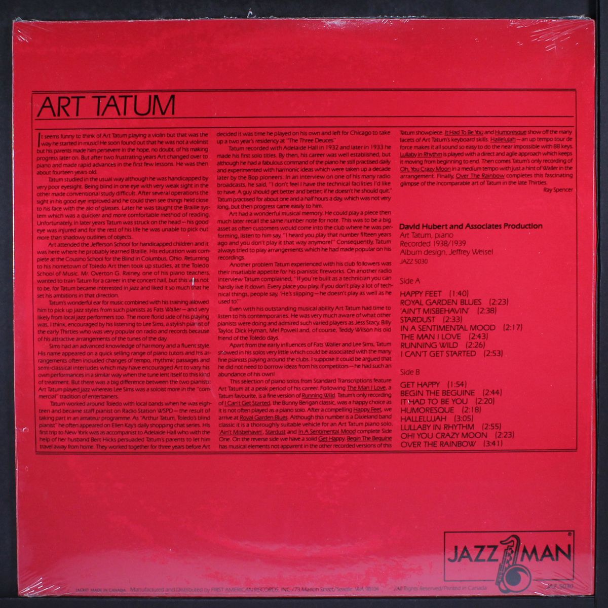 get happy! by ART TATUM