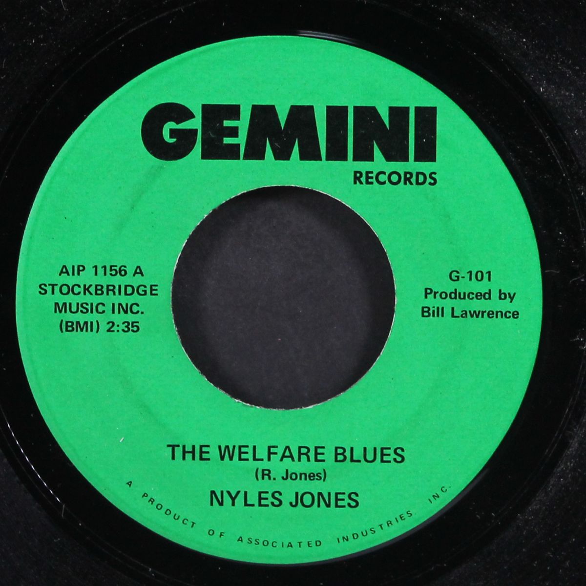 the welfare blues / your poodle dog by NYLES JONES