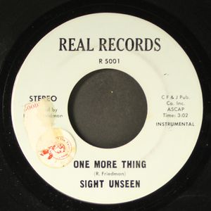 SIGHT UNSEEN