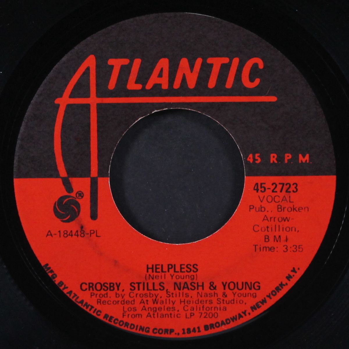 woodstock / helpless by CROSBY, STILLS, NASH & YOUNG