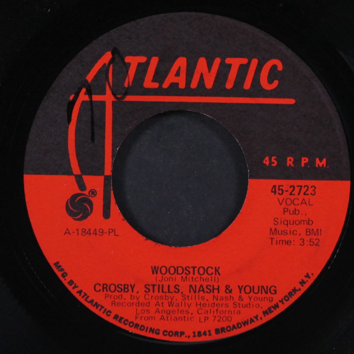 woodstock / helpless by CROSBY, STILLS, NASH & YOUNG