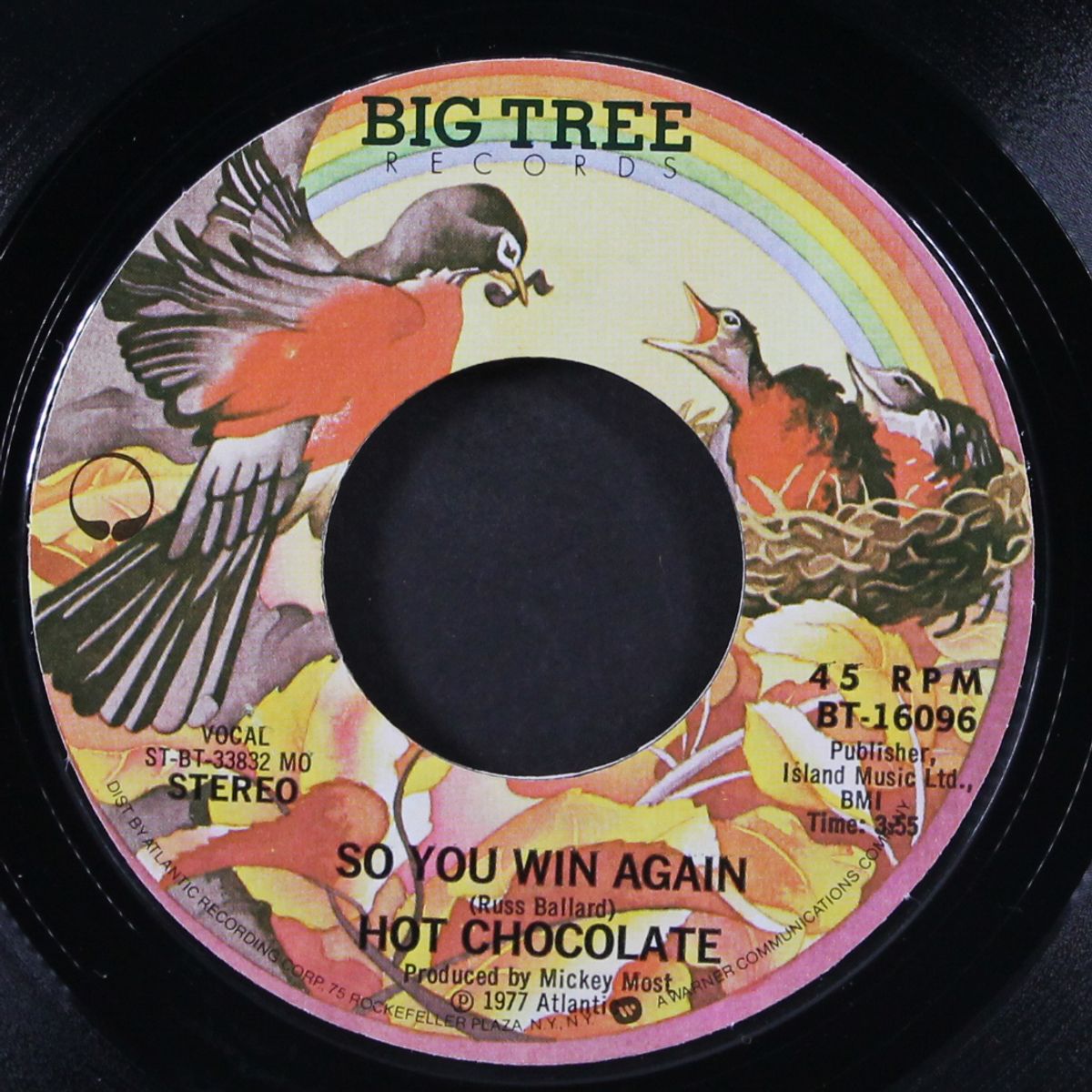 so you win again / a part of being with you by HOT CHOCOLATE