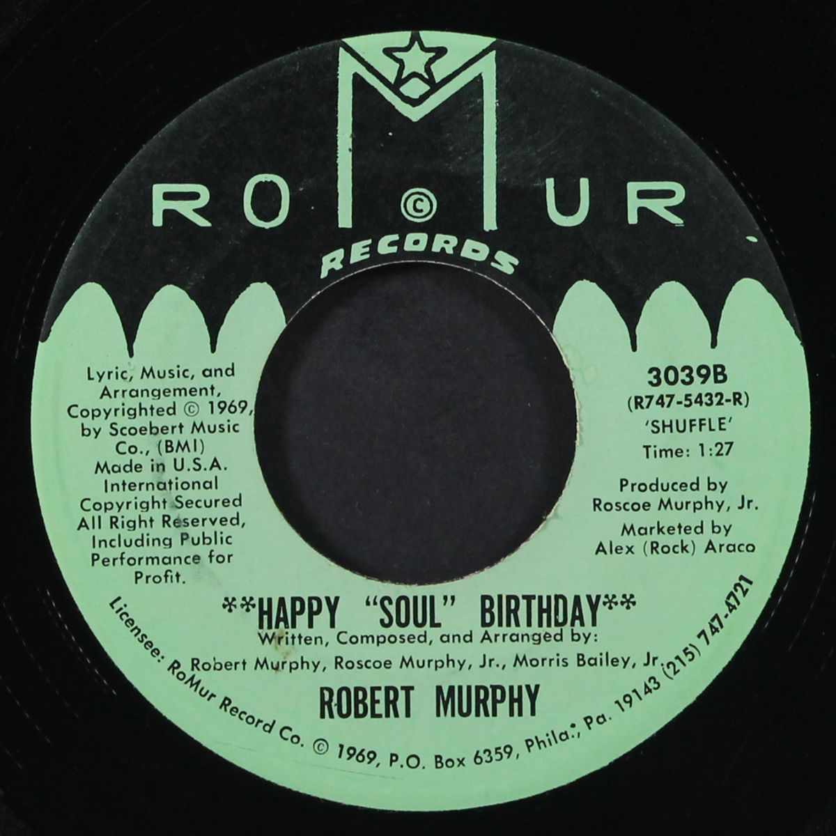 happy soul birthday by ROBERT MURPHY