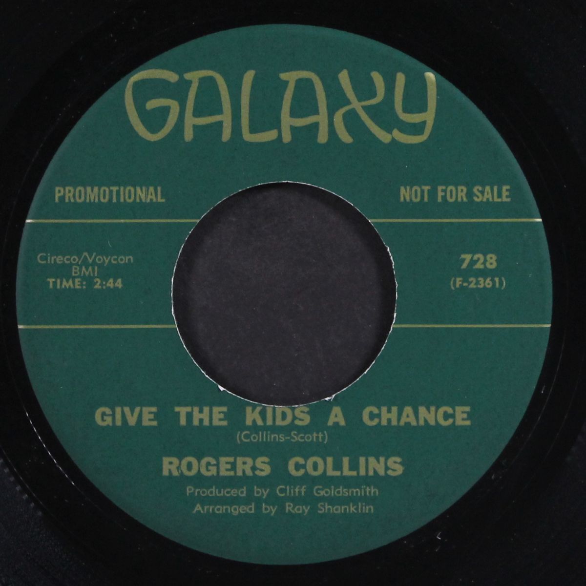 the biggest fool / give the kids a chance by ROGERS COLLINS