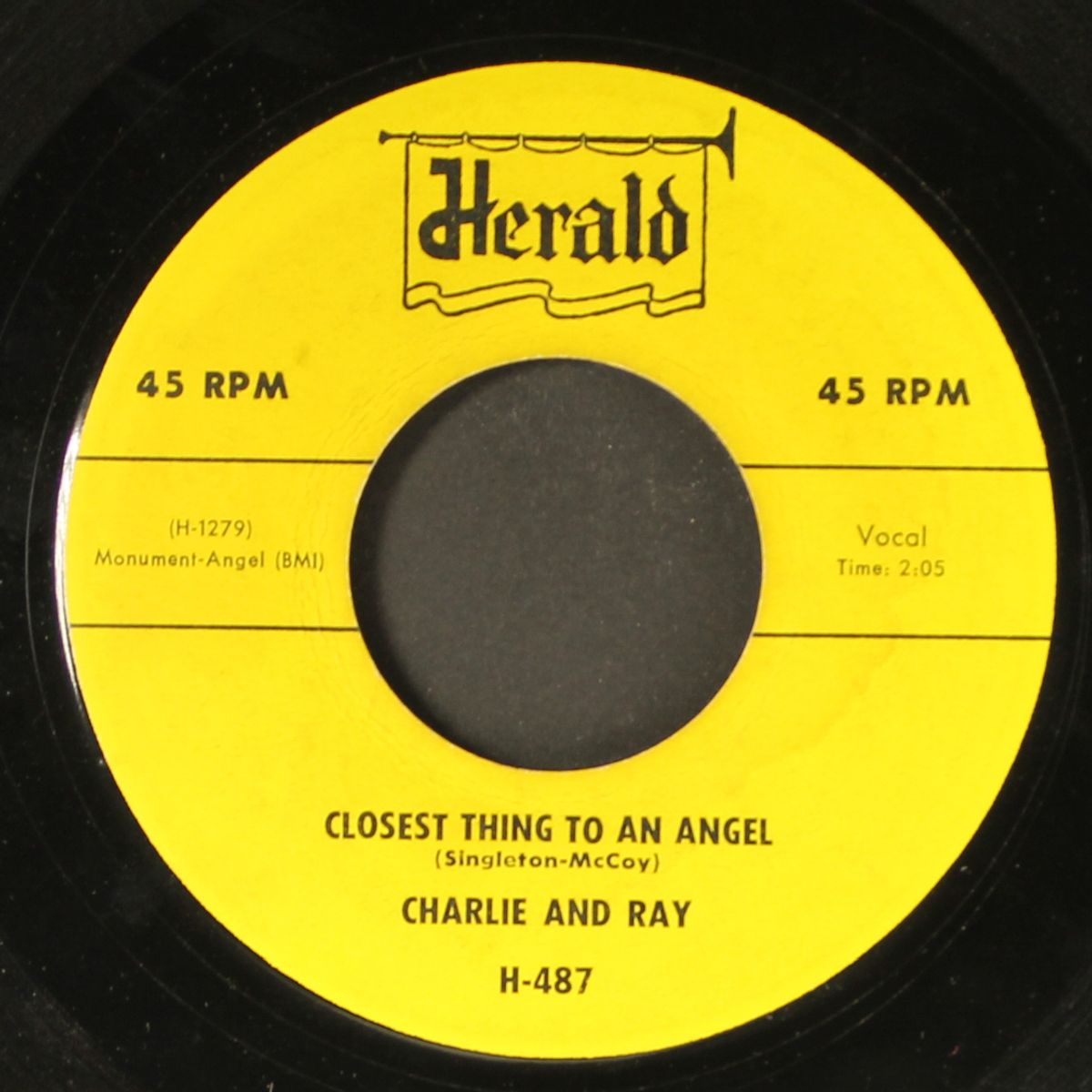 mad with you baby / closest thing to an angel by CHARLIE & RAY