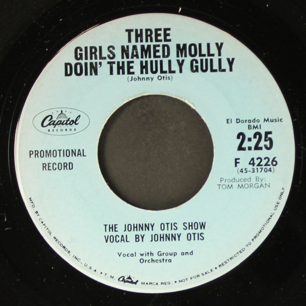 i'll do the same thing for you / three girls named molly doin' the hul by JOHNNY OTIS SHOW