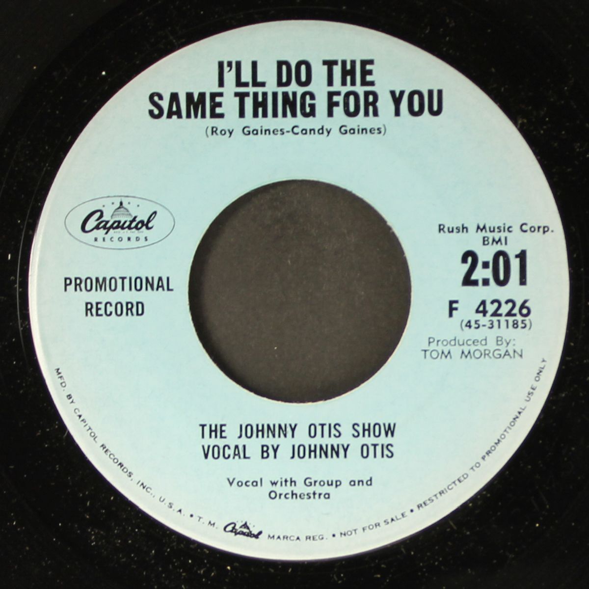 i'll do the same thing for you / three girls named molly doin' the hul by JOHNNY OTIS SHOW