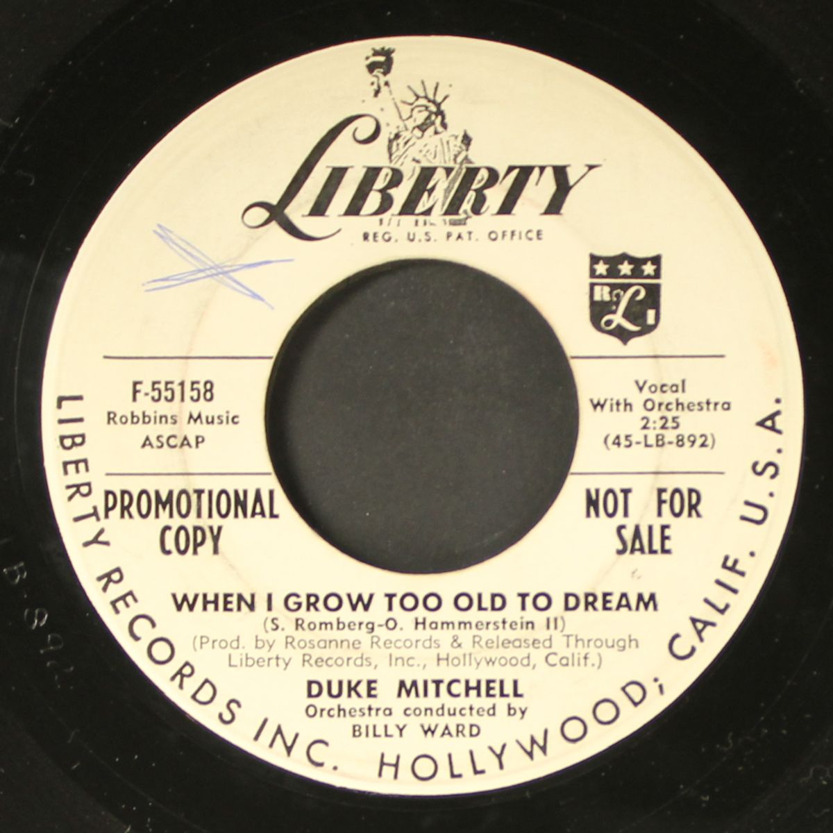 when i grow too old to dream / be mine tonight by DUKE MITCHELL