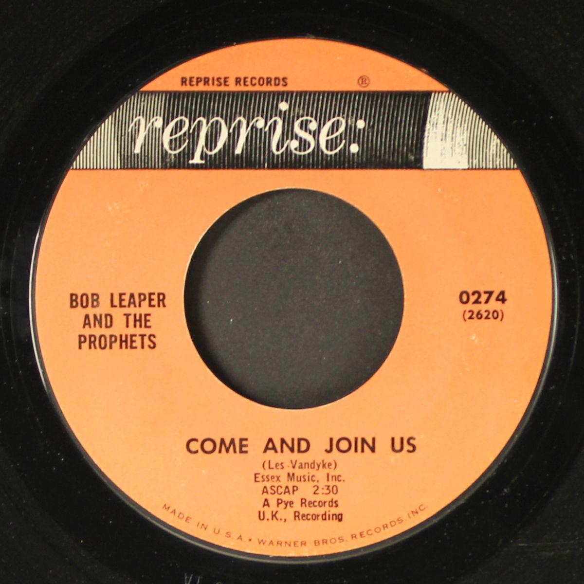 come and join us / sunday morning by BOB LEAPER & PROPHETS