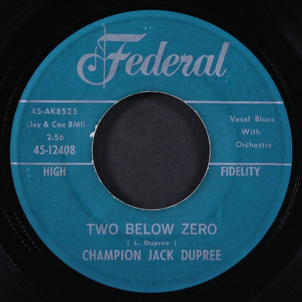 sharp harp / two below zero by CHAMPION JACK DUPREE
