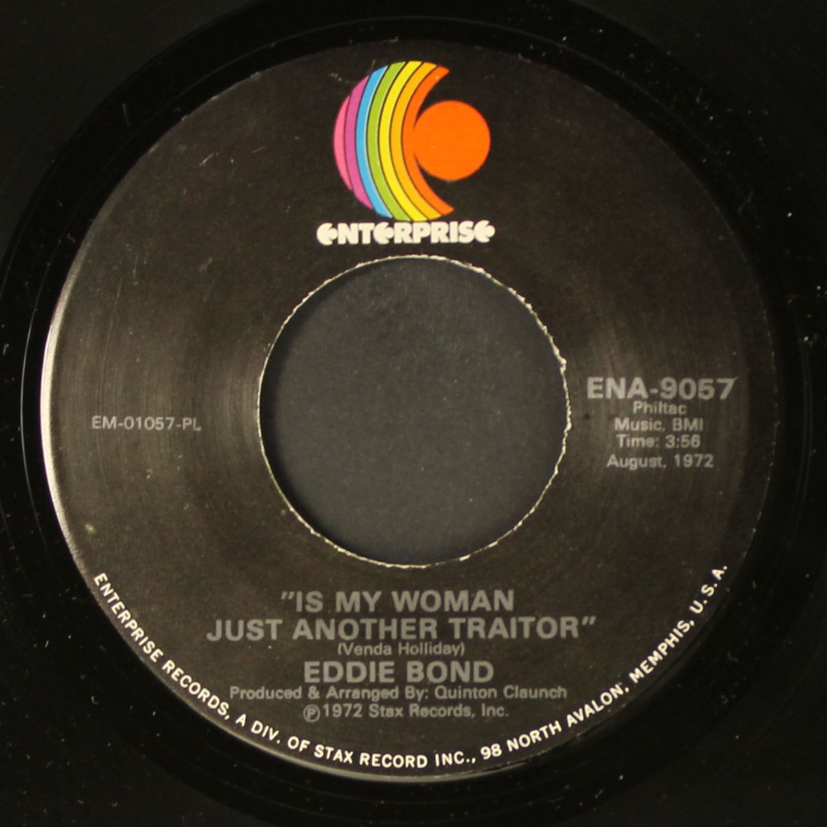 caution / is my woman just another traitor by EDDIE BOND