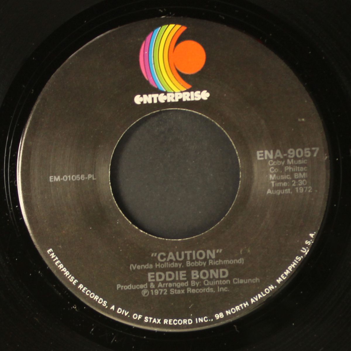 caution / is my woman just another traitor by EDDIE BOND