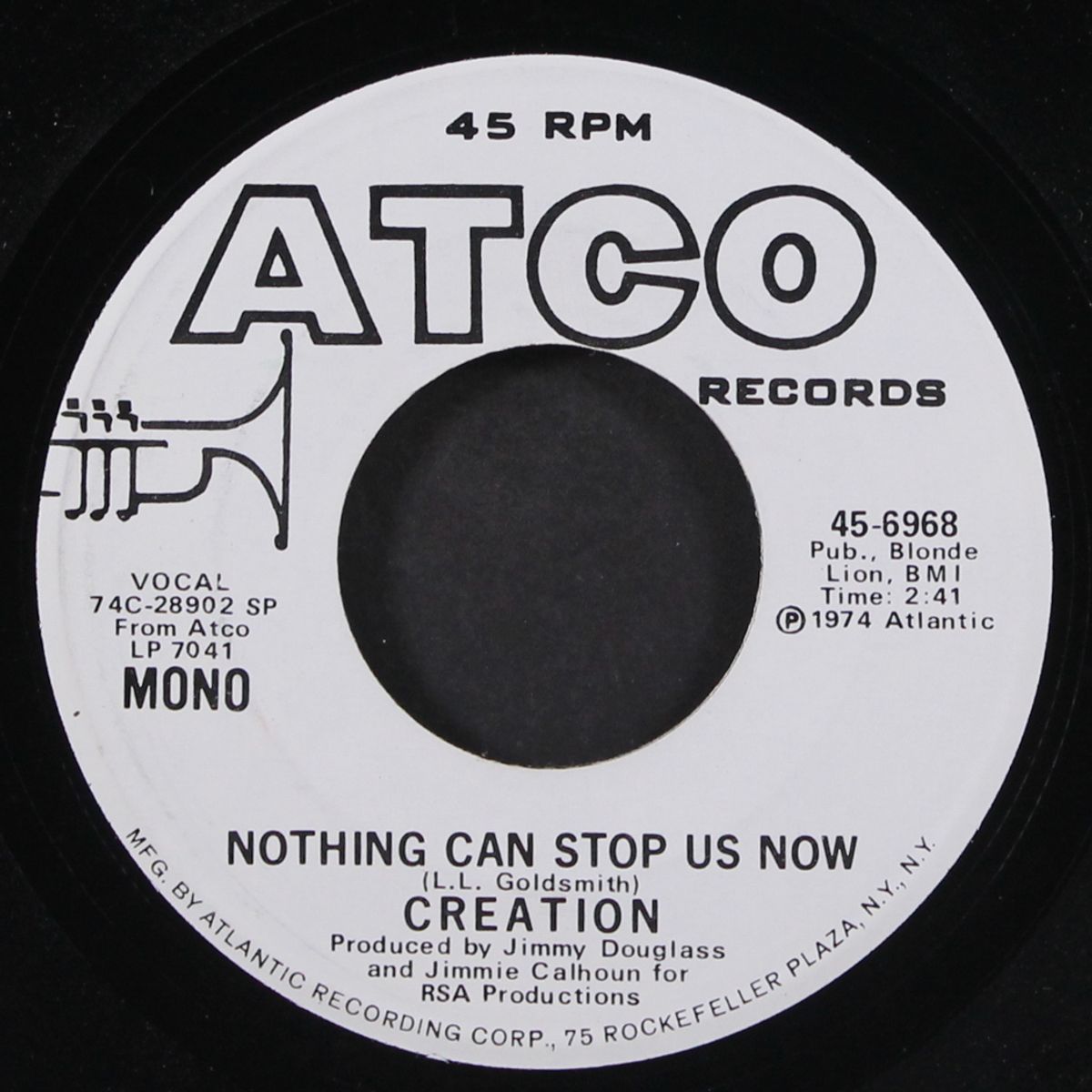 nothing can stop us now / mono by CREATION