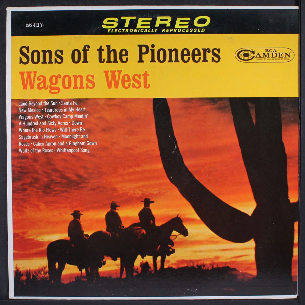 wagons west by SONS OF THE PIONEERS