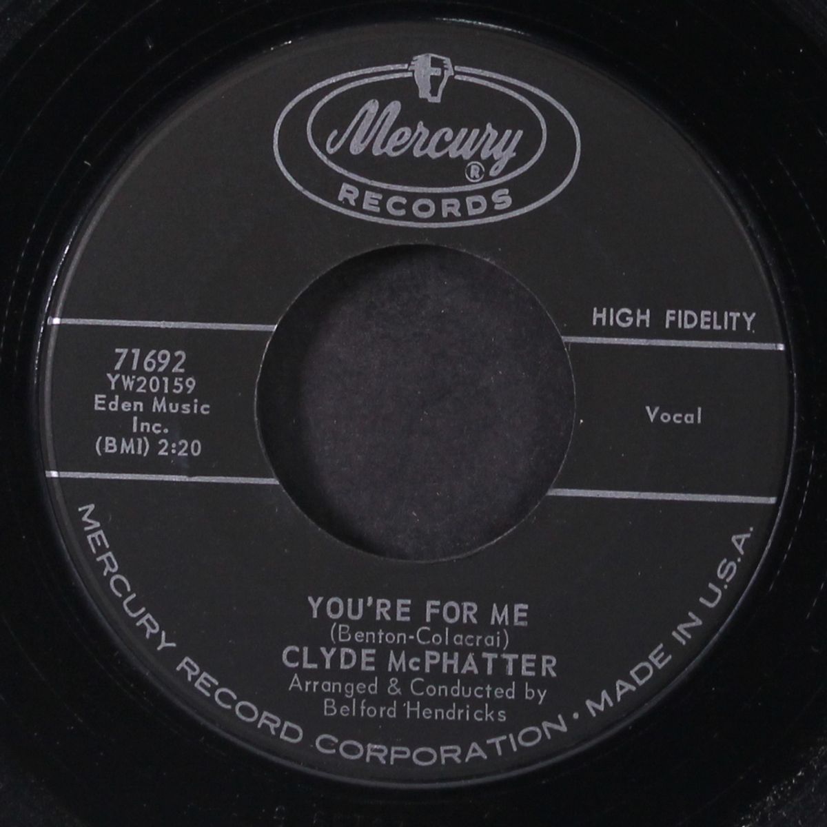 i just want to love you / you're for me by CLYDE MCPHATTER