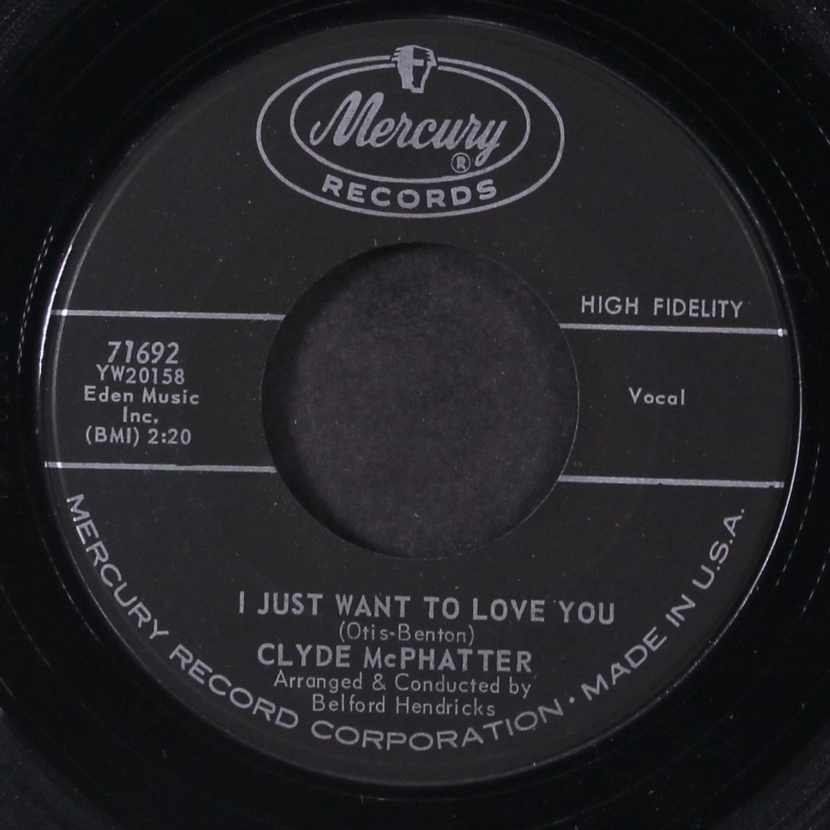 i just want to love you / you're for me by CLYDE MCPHATTER