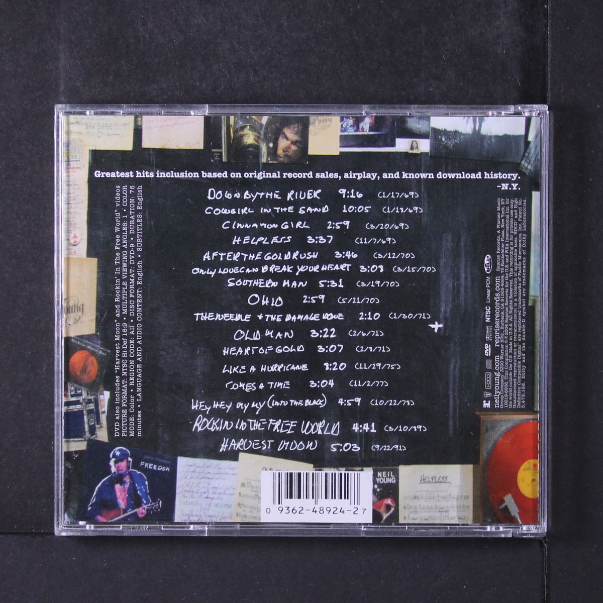 greatest hits by NEIL YOUNG