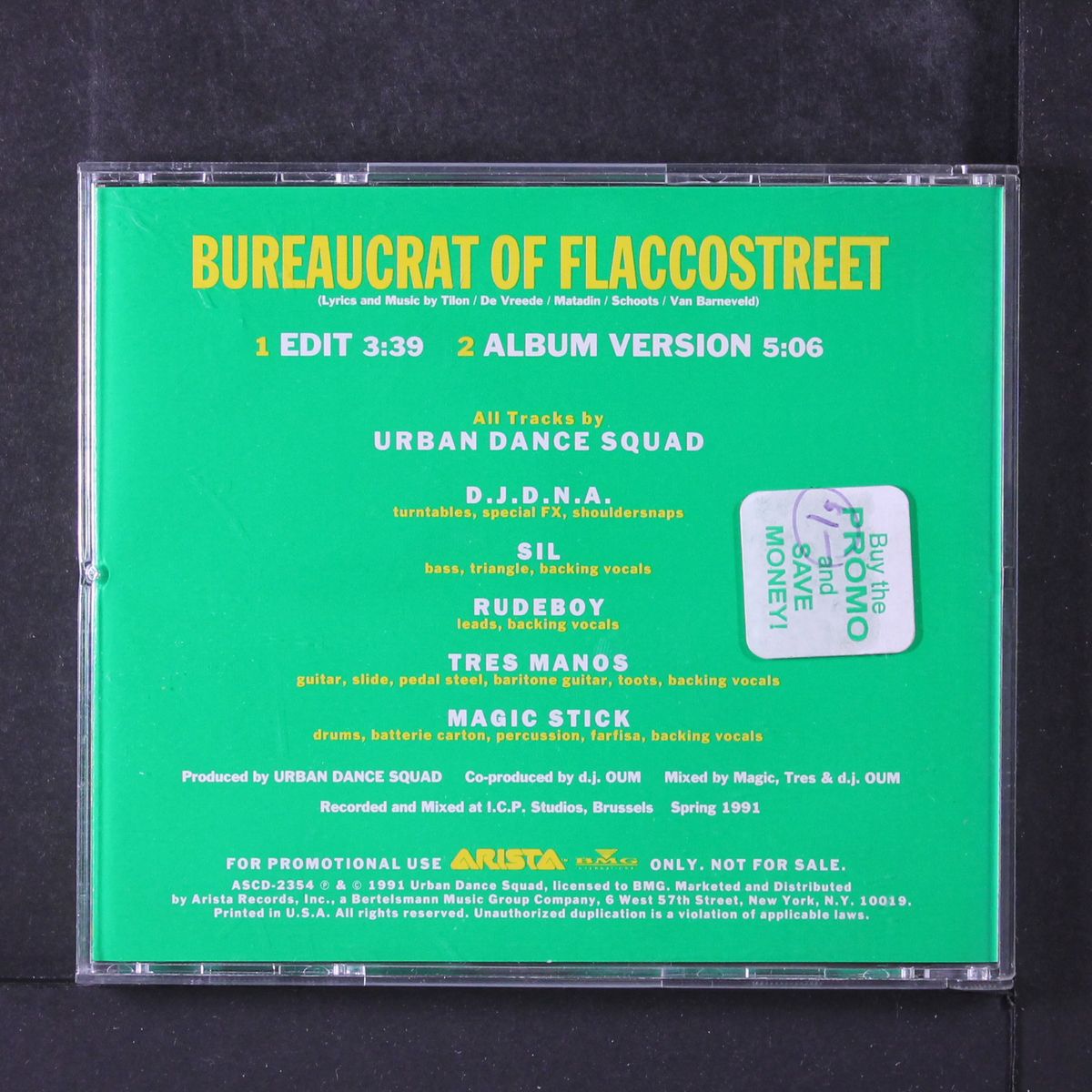 bureaucrat of flaccostreet by URBAN DANCE SQUAD