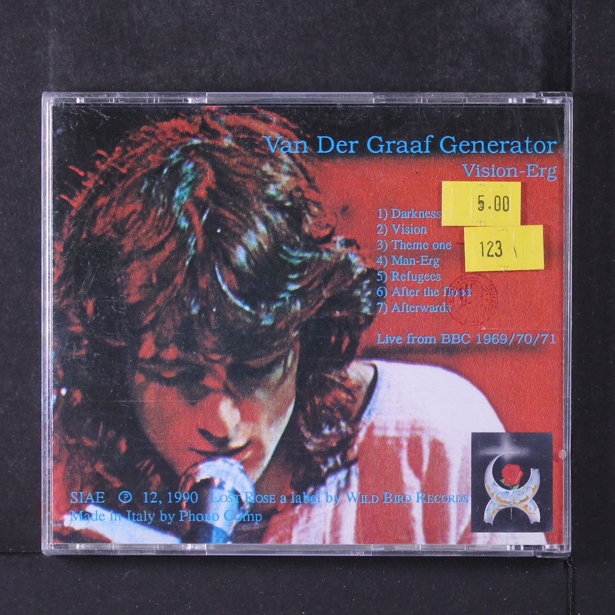 vision erg by VAN DER GRAAF GENERATOR