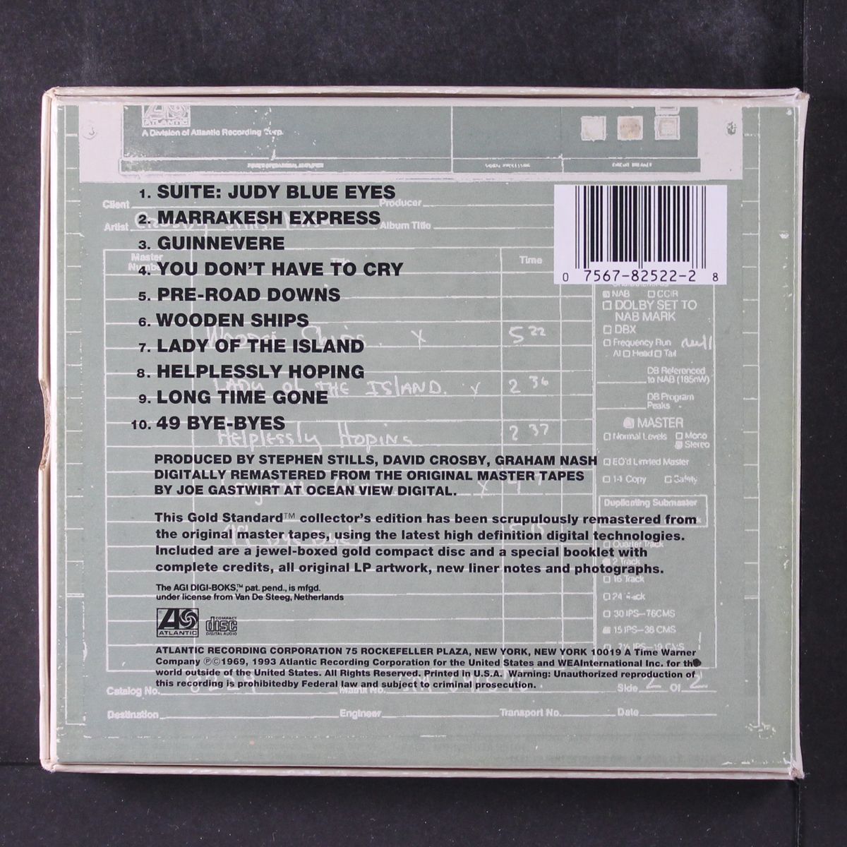 crosby, stills & nash by CROSBY, STILLS & NASH