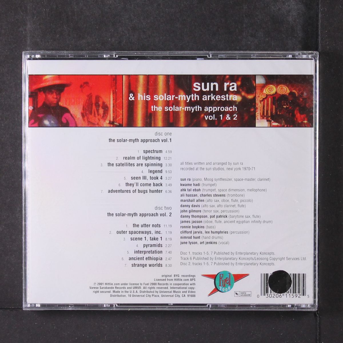 the solar-myth approach vol. 1 & 2 by SUN RA