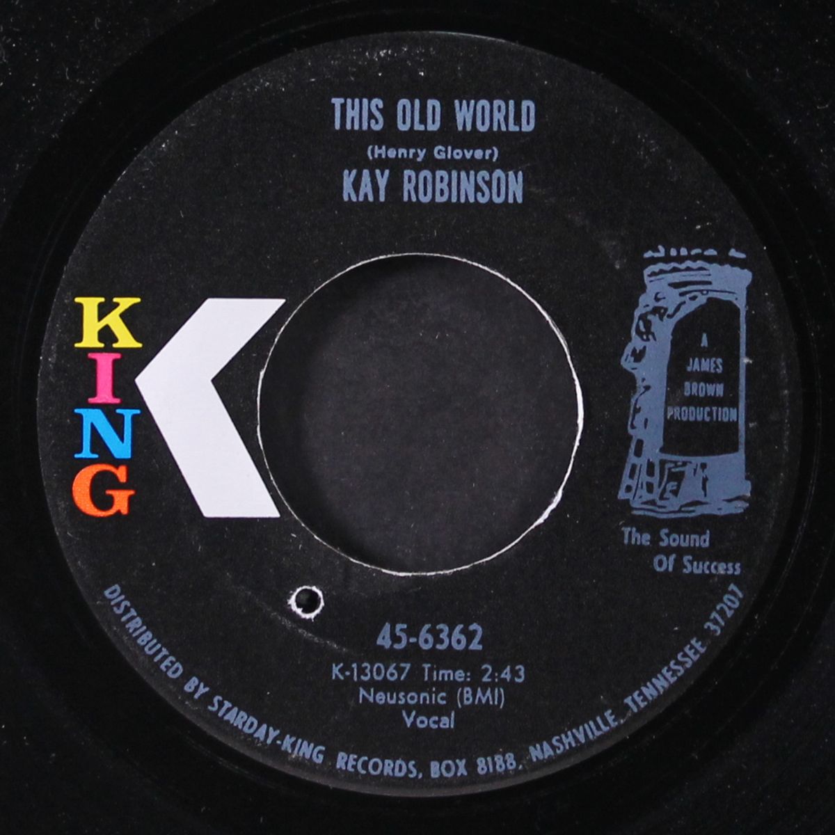 this old world / amazing grace by KAY ROBINSON