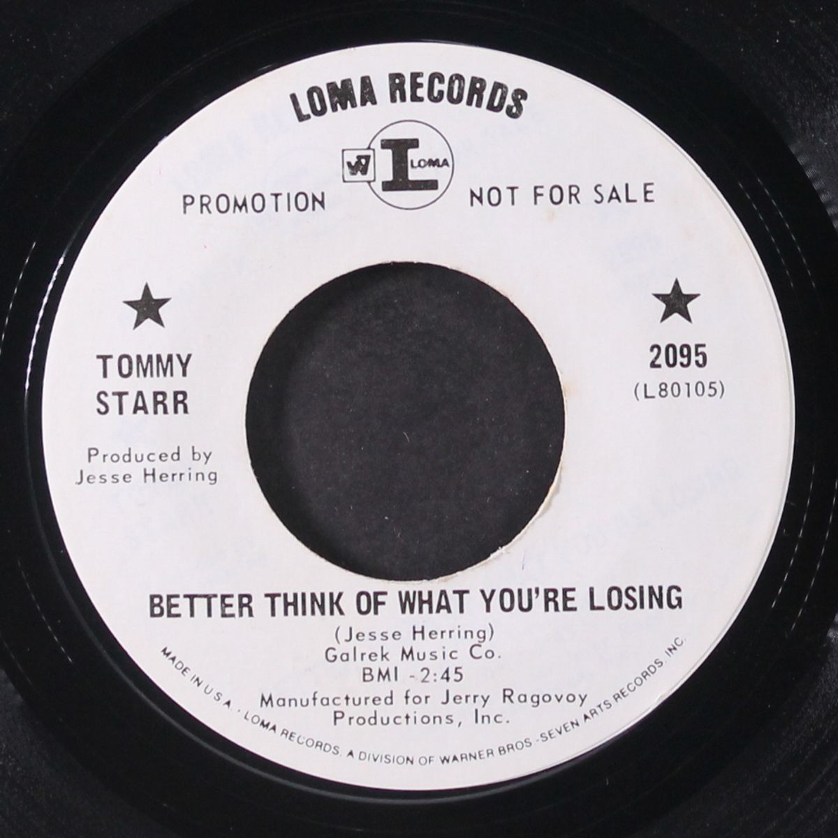 better think of what you're losing by TOMMY STARR
