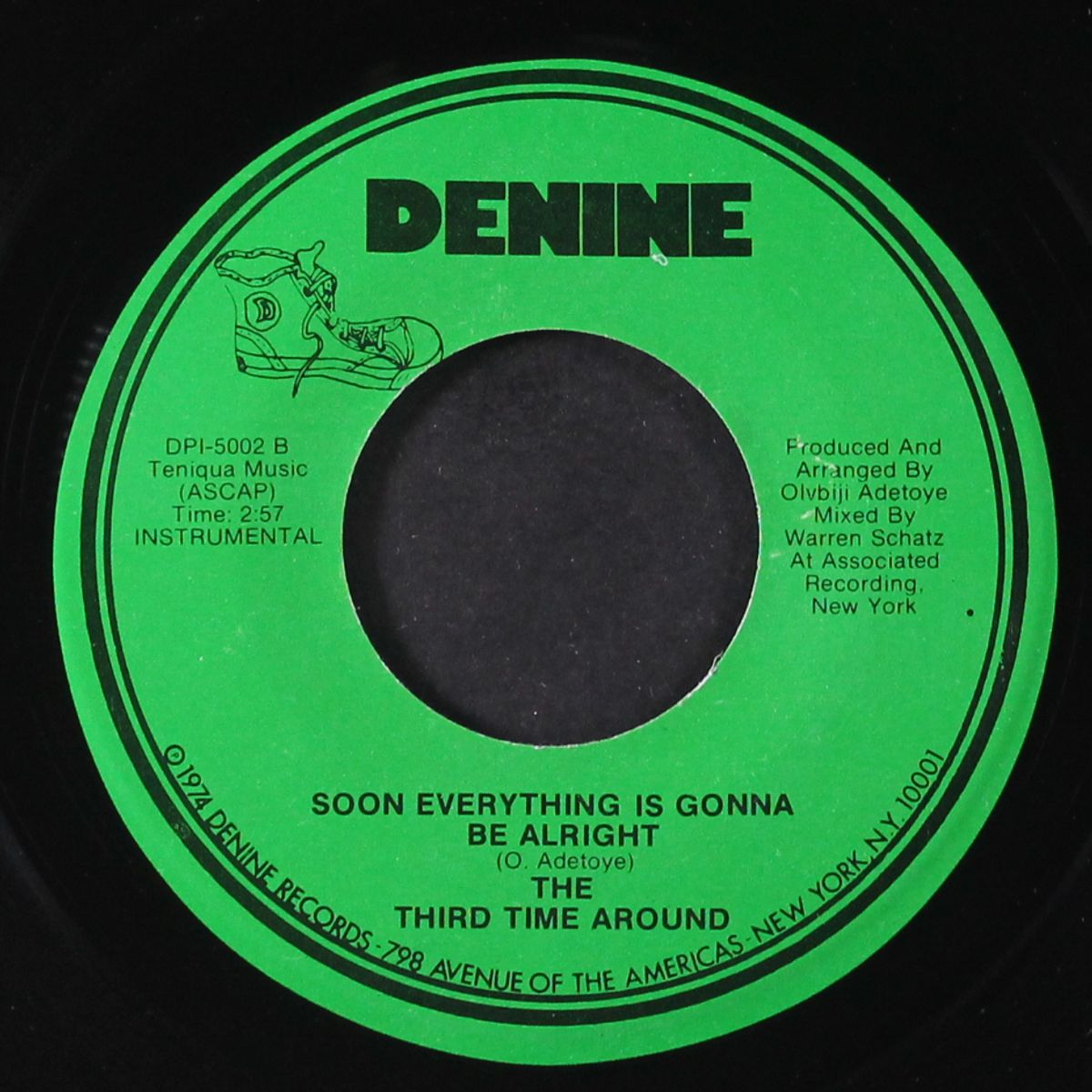 soon everything's gonna be alright / instrumental by THIRD TIME AROUND