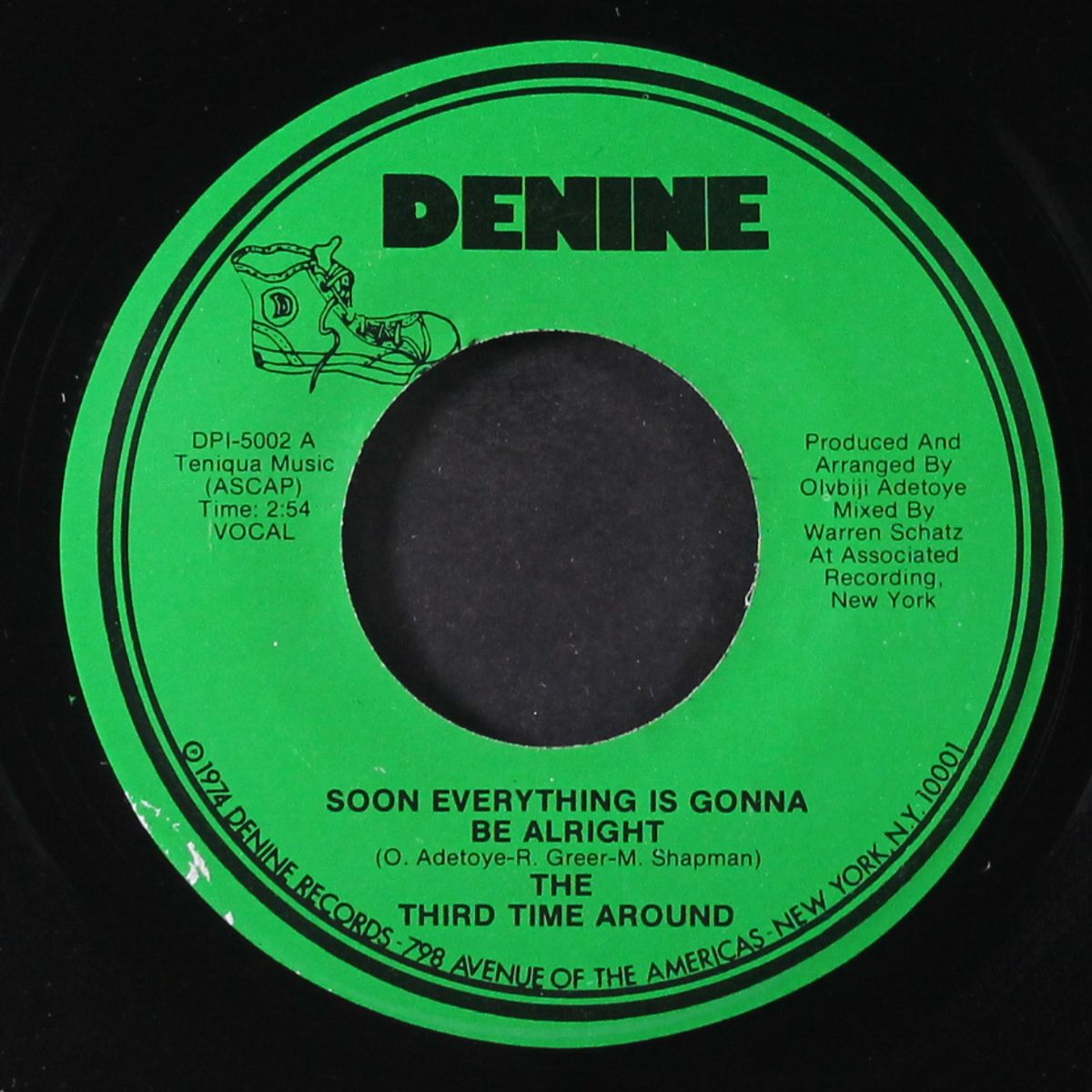 soon everything's gonna be alright / instrumental by THIRD TIME AROUND