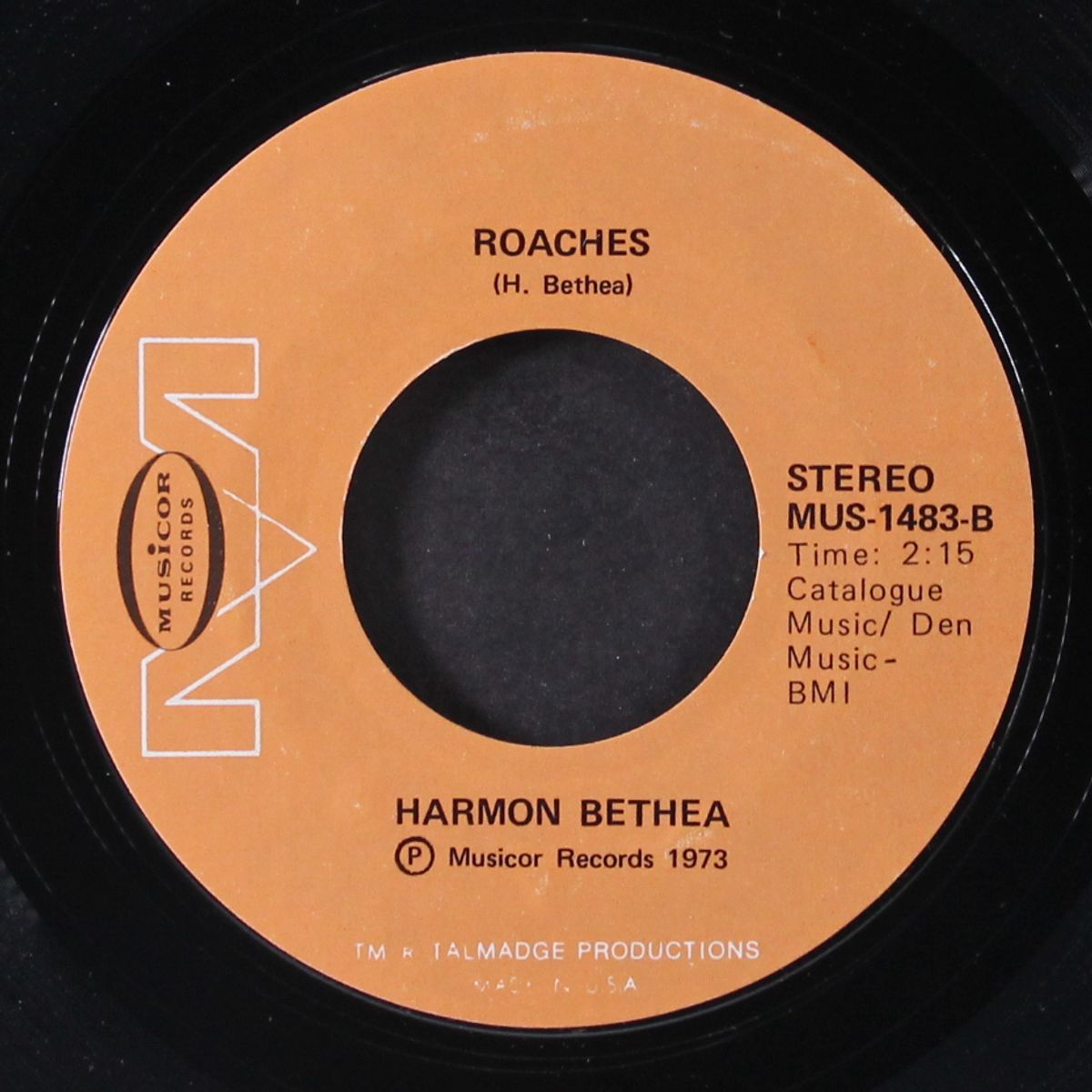 talking about the boss and i / roaches by HARMON BETHEA