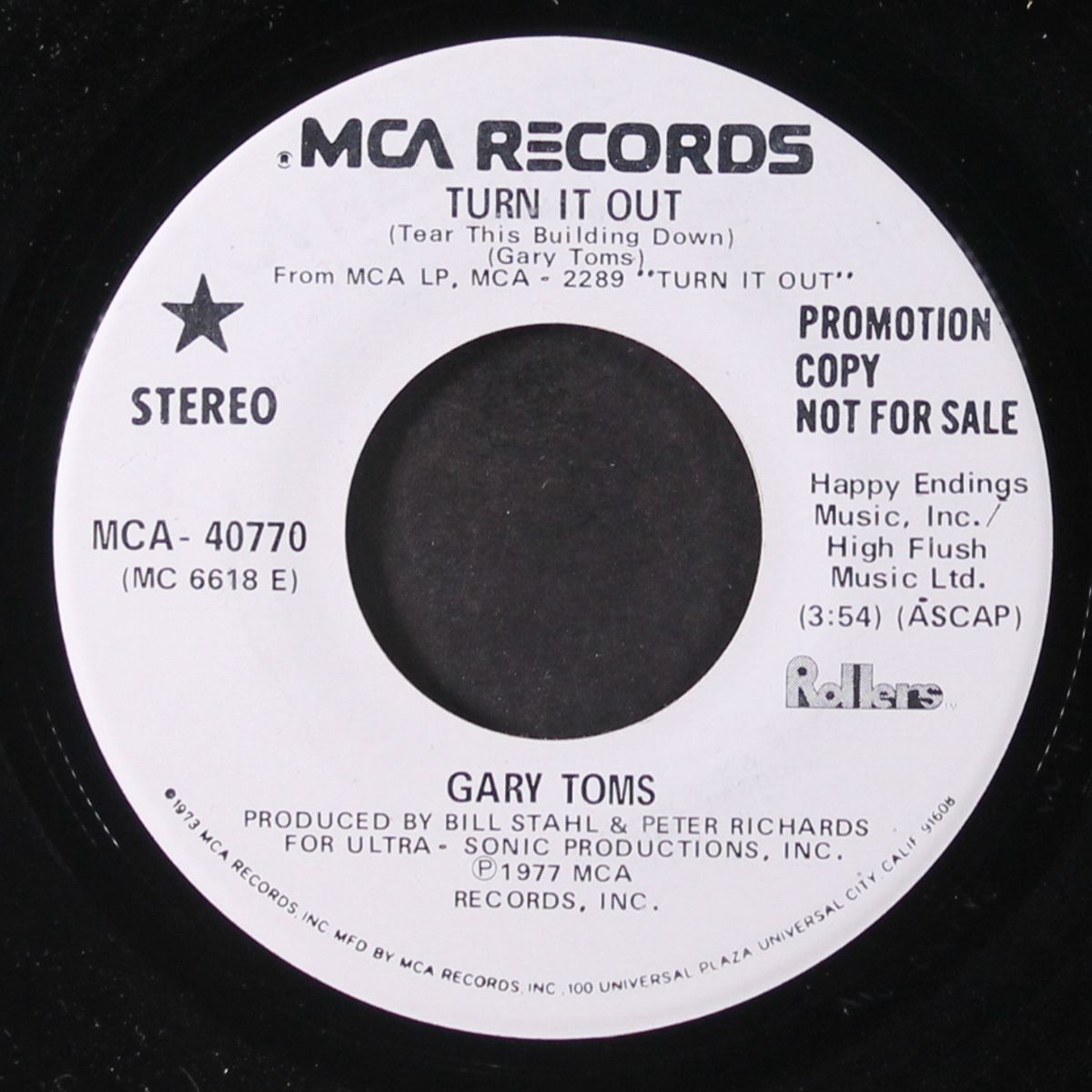 turn it out / same by GARY TOMS